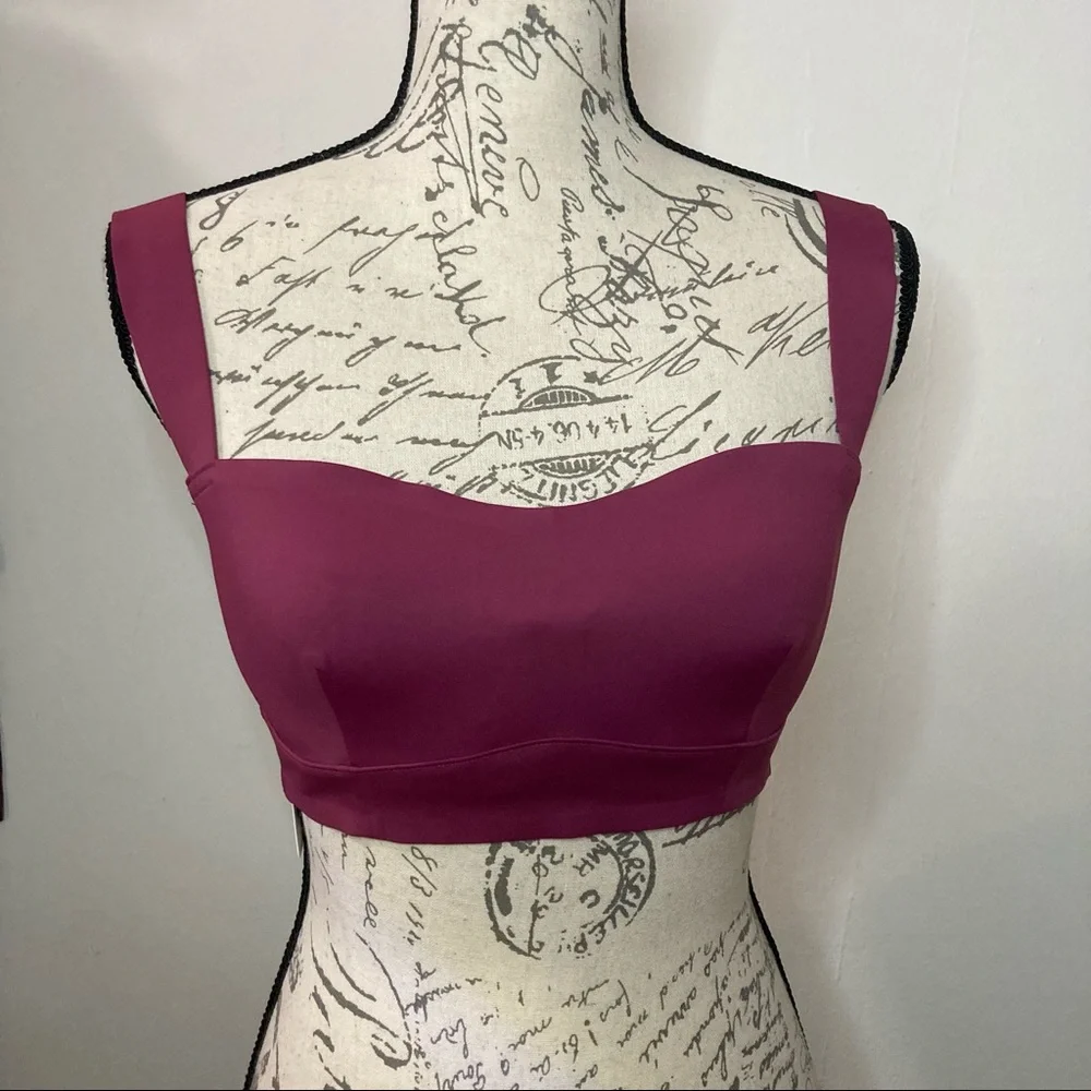 Free People Naomi Longline Bra Thick Adjustable Straps NWT NEW - Picture 8 of 12